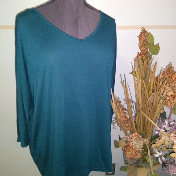 🛑 SOLD🛑 NWT Comfy Teal Tunic - Picture 3 of 7